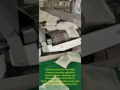 منتجات النظافة حساسة للضغط و قابلة للإفراج من الغراء اللاصق الهيكلي لحفاضات المنديل