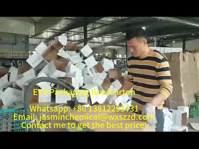شراء Ultimate EVA Box Sealing Solution: Weather-Resistant, Flexible Hot Melt Adhesive for Tamper-Evident & Reliable Product Integrity online manufacture