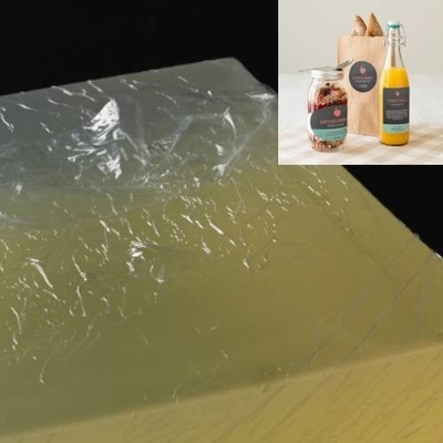 شراء التعبئة والتغليف على شكل وسادة الساخنه نذوب لاصق 25 كجم الضغط الغراء لاصق حساس online manufacture