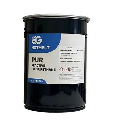 شراء PUR Glue Hot Melt Adhesive with 50000mPa·s Melt Viscosity 120ºC-140ºC Service Temperature and 78 ± 5 ºC Softening Point online manufacture